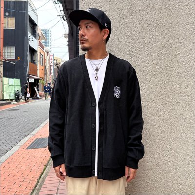 画像3: 【送料無料】KustomStyle カスタムスタイル KS-DROP コーデュロイカーディガン BLACK