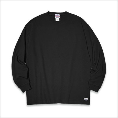 画像2: 【送料無料】KustomStyle カスタムスタイル BARONESS ヘヴィーウェイトBIG L/S Tシャツ BLACK
