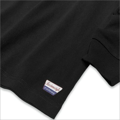 画像5: 【送料無料】KustomStyle カスタムスタイル BARONESS ヘヴィーウェイトBIG L/S Tシャツ BLACK