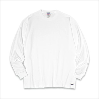 画像2: 【送料無料】KustomStyle カスタムスタイル BARONESS ヘヴィーウェイトBIG L/S Tシャツ WHITE