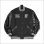 画像2: 【送料無料】KustomStyle x US VERSUS THEM BROTHERHOOD MELTON VARSITY JKT BLACK/WHITE (2)