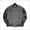 画像2: 【送料無料】KustomStyle x US VERSUS THEM BROTHERHOOD MELTON VARSITY JKT CHARCOAL (2)