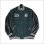 画像2: 【送料無料】KustomStyle x US VERSUS THEM BROTHERHOOD MELTON VARSITY JKT GREEN (2)