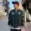 画像3: 【送料無料】KustomStyle x US VERSUS THEM BROTHERHOOD MELTON VARSITY JKT GREEN (3)