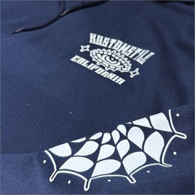 画像5: 【送料無料】KustomStyle カスタムスタイル HOURGLASS プルオーバーパーカー NAVY
