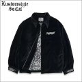 【送料無料】KustomStyle カスタムスタイル RESPECT&TRUST HW JACKET BLACK VELOUR