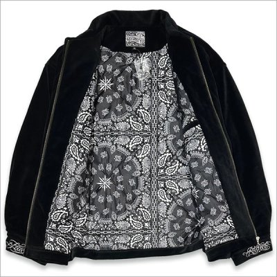 画像4: 【送料無料】KustomStyle カスタムスタイル RESPECT&TRUST HW JACKET BLACK VELOUR