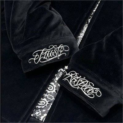 画像6: 【送料無料】KustomStyle カスタムスタイル RESPECT&TRUST HW JACKET BLACK VELOUR