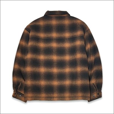 画像2: 【送料無料】KustomStyle カスタムスタイル RESPECT&TRUST HW JACKET BROWN CHECK