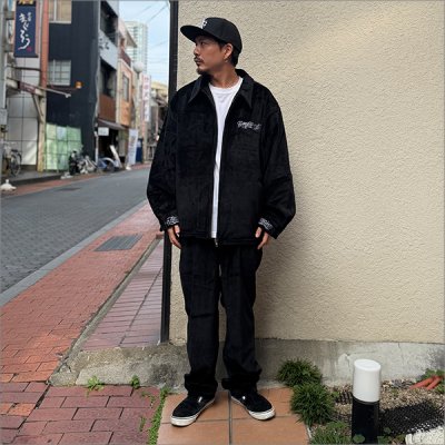 画像2: 【送料無料】KustomStyle カスタムスタイル RESPECT&TRUST VELOUR パンツ BLACK