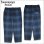 画像1: 【送料無料】KustomStyle カスタムスタイル RESPECT&TRUST CHECK WOOL パンツ NAVY (1)