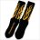 画像2: KustomStyle カスタムスタイル FLAMES SOCKS BLACK (2)