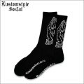 KustomStyle カスタムスタイル PRAYING HANDS SOCKS BLACK