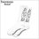 画像1: KustomStyle カスタムスタイル PRAYING HANDS SOCKS WHITE (1)