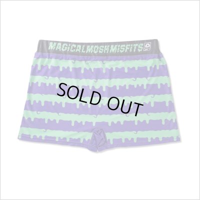 画像2: 【20％OFF】MxMxM マジカルモッシュミスフィッツ どろどろボーダー ボクサーパンツ