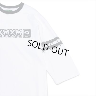 画像4: 【40％OFF】MxMxM マジカルモッシュミスフィッツ MxMxM どろどろ FOOTBALL Tシャツ WHITE
