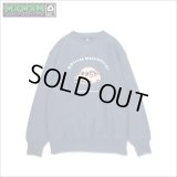 【送料無料】MxMxM マジカルモッシュミスフィッツ MxMxM RIDE CLUB クルーネックスウェット BLUE