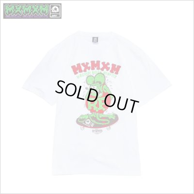 画像1: MxMxM マジカルモッシュミスフィッツ RATFINK x MxMxM Tシャツ WHITE