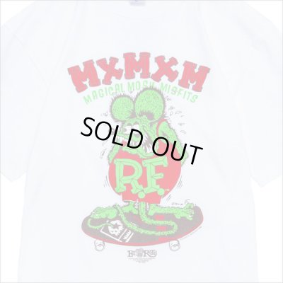 画像4: MxMxM マジカルモッシュミスフィッツ RATFINK x MxMxM Tシャツ WHITE