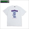 MxMxM マジカルモッシュミスフィッツ ねこどくろ Tシャツ WHITE