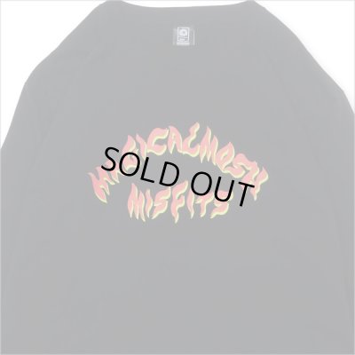 画像3: MxMxM マジカルモッシュミスフィッツ MxMxM FIRE L/S Tシャツ BLACK