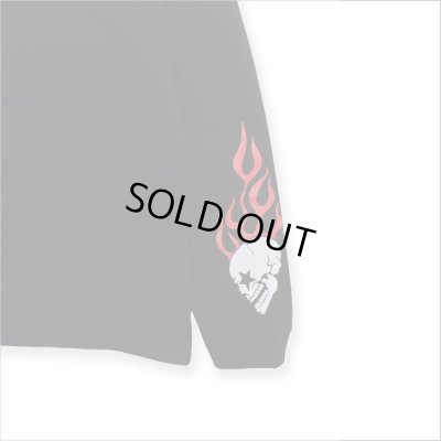 画像4: MxMxM マジカルモッシュミスフィッツ MxMxM FIRE L/S Tシャツ BLACK