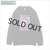 MxMxM x CHUCKY LET'S BE FRIENDS L/S Tシャツ BLACK