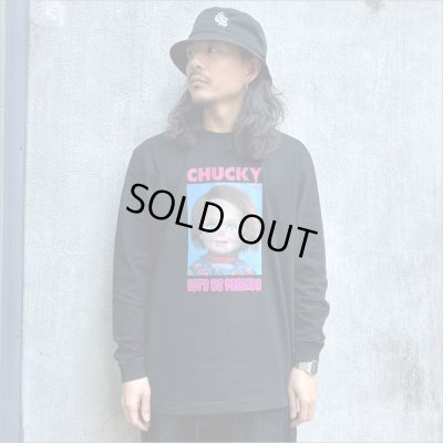 画像3: MxMxM x CHUCKY LET'S BE FRIENDS L/S Tシャツ BLACK