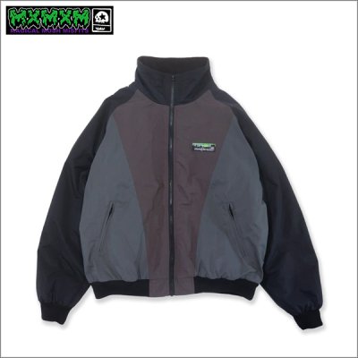 画像1: 【送料無料】MxMxM マジカルモッシュミスフィッツ MxMxM NYLON FLEECE JKT BLACK