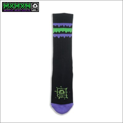 画像1: MxMxM マジカルモッシュミスフィッツ どろどろ MxMxM SOX BLACK/DOKU