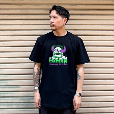 画像3: MxMxM x TOY MACHINE マジカルモッシュミスフィッツ MMM MONSTER Tシャツ BLACK