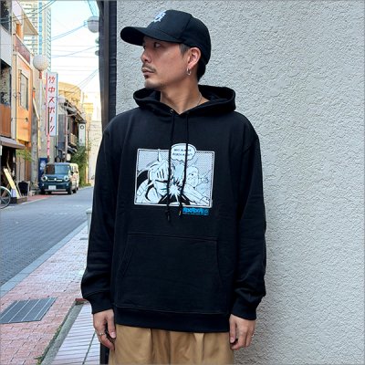 画像3: 【送料無料】MxMxM x キン肉マン 怒りのテリーマン P/Oパーカー BLACK
