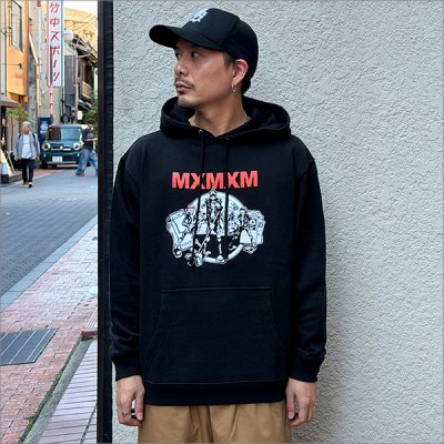 画像3: 【送料無料】MxMxM x キン肉マン THE JUSTICE P/Oパーカー BLACK