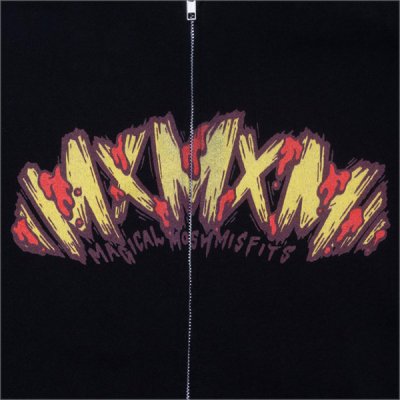 画像5: 【送料無料】MxMxM x 僕のヒーローアカデミア BAKUGO ZIPパーカー BLACK