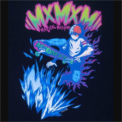 画像3: MxMxM x 僕のヒーローアカデミア TODOROKI Tシャツ BLACK