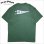 画像1: over print オーバープリント back pennant Tシャツ D.GREEN (1)