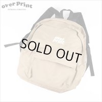 【70％OFF】over print オーバープリント PACKING バックパック BEIGE