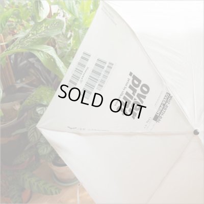 画像2: 【40％OFF】over print オーバープリント Folding umbrella GRAYISH WHITE