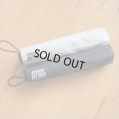 画像3: 【40％OFF】over print オーバープリント Folding umbrella GRAYISH WHITE