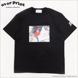over print オーバープリント E.T. 1 Tシャツ BLACK