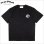 画像1: over print オーバープリント Velbed emblem Tシャツ BLACK (1)