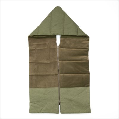 画像4: 【70％OFF】over print オーバープリント thick マフラー OLIVE 