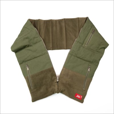画像5: 【70％OFF】over print オーバープリント thick マフラー OLIVE 