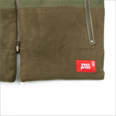 画像7: 【70％OFF】over print オーバープリント thick マフラー OLIVE 