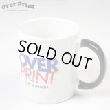 【70％OFF】over print オーバープリント マグカップ