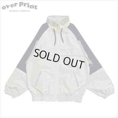 画像1: 【70％OFF】over print オーバープリント Zip Blouson BLACK