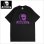 画像1: SKULL SKATES スカルスケーツ Tシャツ BLACKxPURPLE (1)