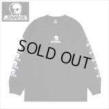 【送料無料】SKULL SKATES スカルスケーツ Logo L/S Tee BLACK/WHITE