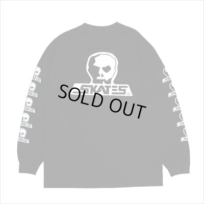 画像2: 【送料無料】SKULL SKATES スカルスケーツ Logo L/S Tee BLACK/WHITE