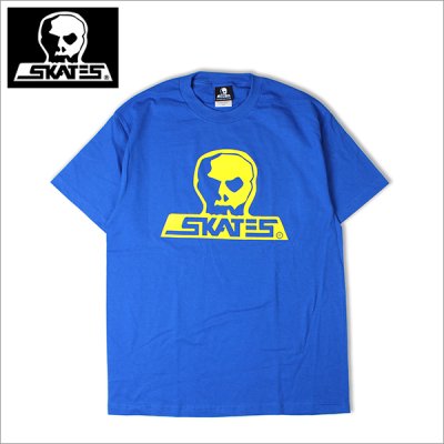 画像1: SKULL SKATES スカルスケーツ GT Tシャツ BLUE